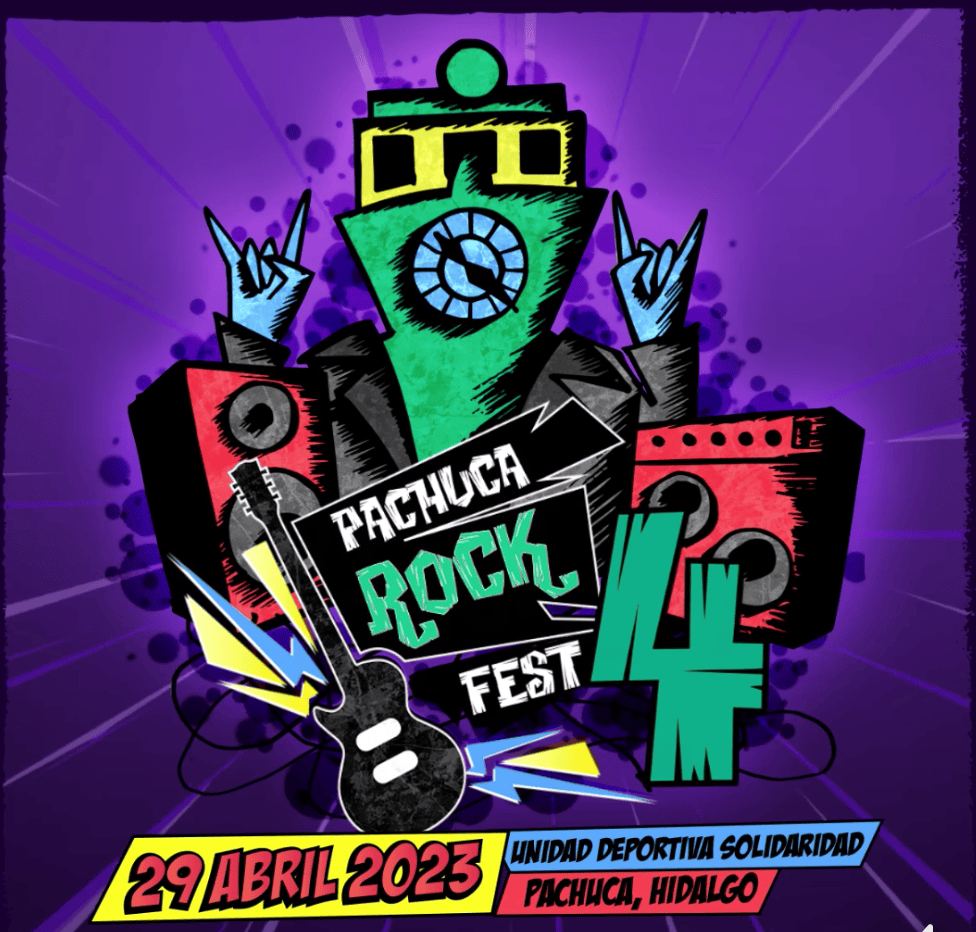 Llega la 4ta edición del Pachuca Rock&nbsp;Fest